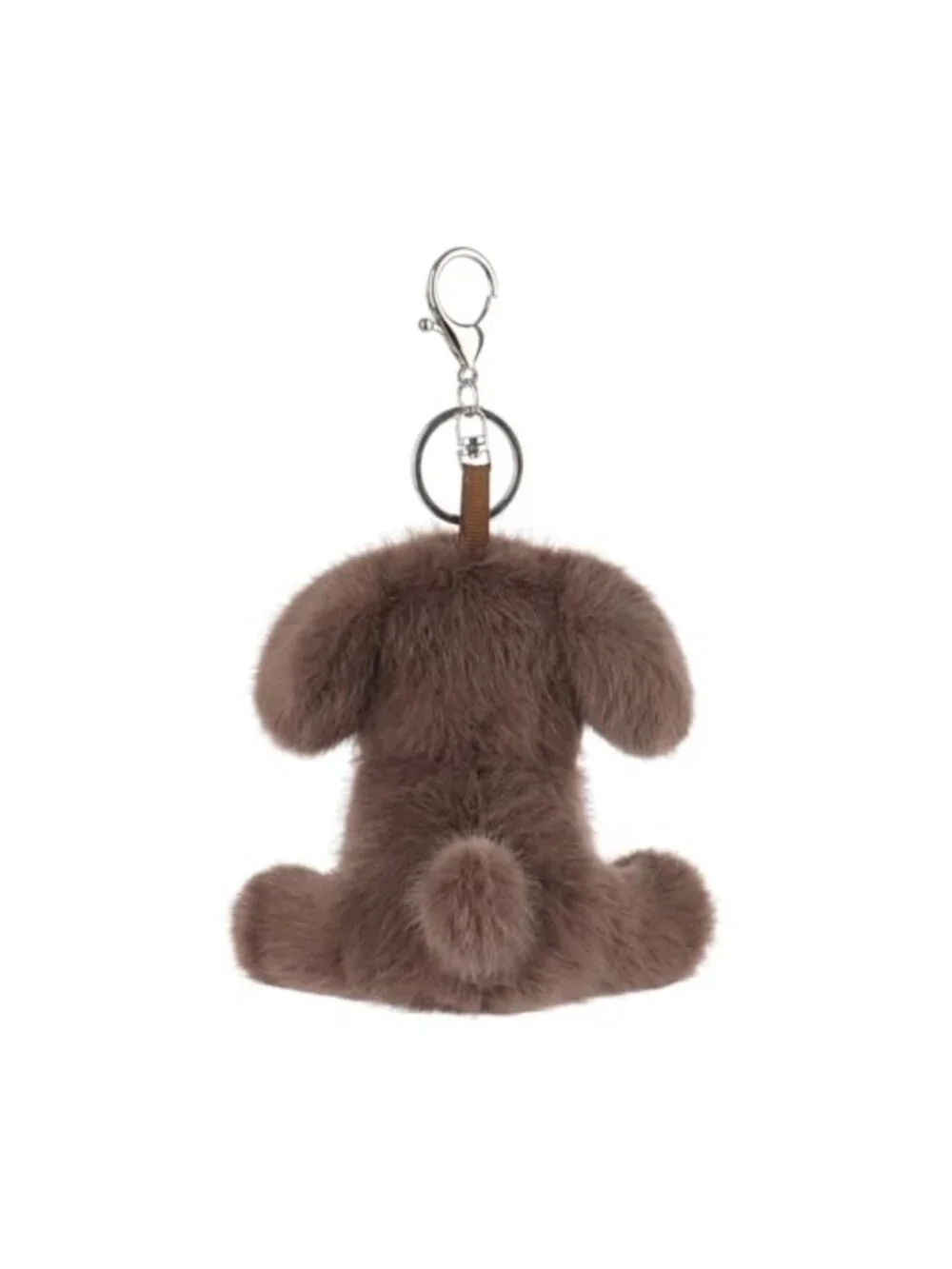 Plush Labrador Stuffed Animal Keychain, Soft Polyester Puppy for Kids Bag